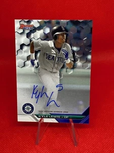 2016 Bowman's Best Baseball Best of 2016 Auto Kyle Lewis #B16-KL Auto - Picture 1 of 2