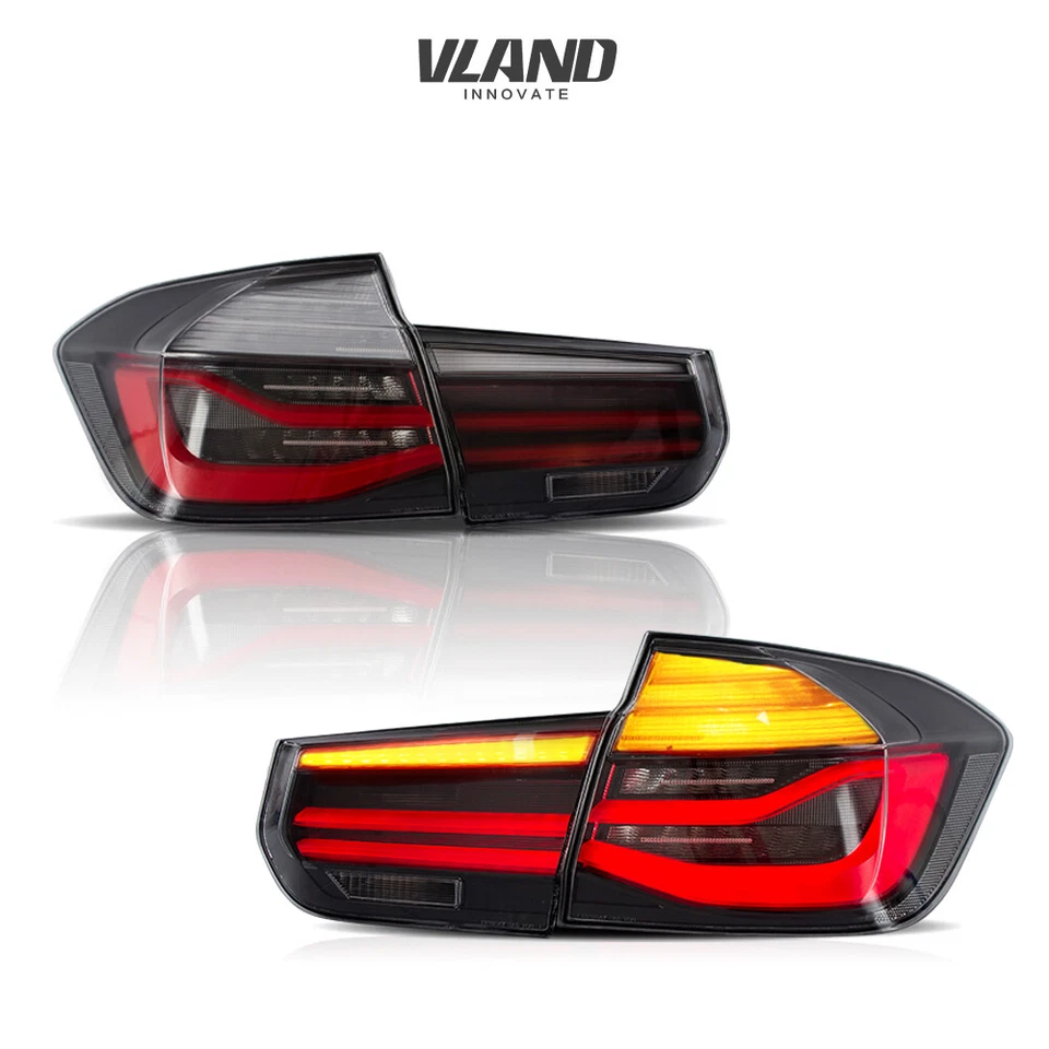 Luces traseras LED para BMW F30 320I 328I 330E M3 2015 2012-2018 luces de lectura ahumadas Foto 1 de 4