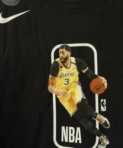 NIKE  ANTHONY DAVIS Los Angeles LAKERS Men's SHIRT Cover