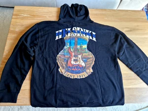 HRC Hard Rock Cafe Helsinki (closed) black Hoodie Uni V20 Size XL NWT NP60€ - Picture 1 of 8