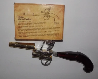 Botella Pistola Avon Thomas Jefferson De Colección Madera Profunda Colonia 2 OZ Nueva Foto 1 de 4