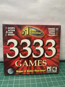 New In Wrapper-3333 Games Collection by Viva Media/Selectsoft Pub 2004,PC-CD ROM - Picture 1 of 4