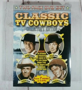 Classic TV Cowboys Collector's Edition (2 DVD Set) New Sealed 2003 Over 7 Hours - Foto 1 di 9