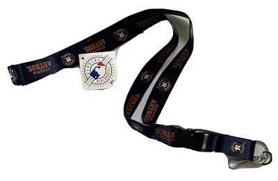 Houston Astros Lanyard Keychain Blue - Image 1 of 4