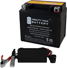 YTX5L-BS Battery Replaces UT5L-BS, WP5L-BS + 12V 1Amp Charger