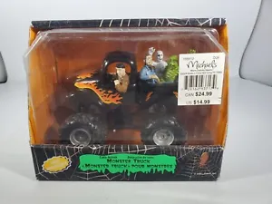 RETIRED LEMAX SPOOKY TOWN 2009 MONSTER TRUCK #93717 AS IS HALLOWEEN FIGURE - Picture 1 of 4