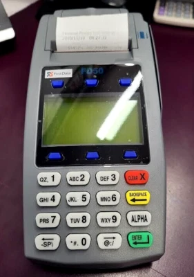 First   FD-50 Credit Card Terminal-NEW IN BOX - Image 1 of 4
