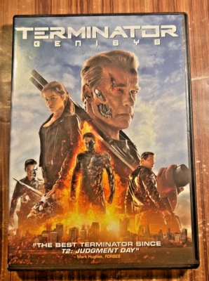 Terminator Genisys DVD Arnold Schwarzenegger Sci-Fi Horror Action Movie 2015 - Image 1 of 4