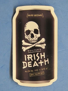 Beer Refrigerator Magnet IRONHORSE Brewery Irish Death Strong Ale; Ellensburg WA - Picture 1 of 2