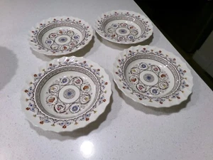 SPODE COPELAND FLORENCE LOT OF 4 RIMMED SOUP BOWLS - Picture 1 of 3