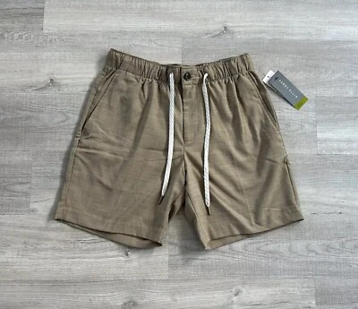 Pantalones Cortos Perry Ellis Freestyle Elastizados con Cordón Caqui 7” Entrepierna Para Hombre Talla M NUEVO Foto 1 de 4