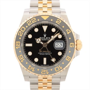 Rolex GMT Master II 126713GRNR SS×YG AT Black Dial - Picture 1 of 9