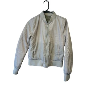 Lululemon reversible jacket satin bomber purple/tan lightweight women's size 6 - Picture 1 of 10