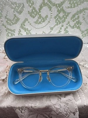 Marcos Warby Parker Leith Zelda, topo y transparentes con oro - VIDRIOS VINTAGE Foto 1 de 4