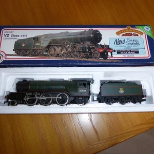 Bachmann Spur O Gresley V2 Class 60807 B R. Schwarze Lokomotive 31-553. Boxed - Bild 1 von 7