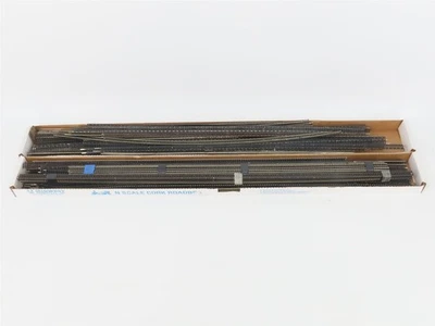 LOT of 50+ N Scale Atlas/Peco Straight Flex Code 80 Assorted Length Track Pieces - Image 1 of 4
