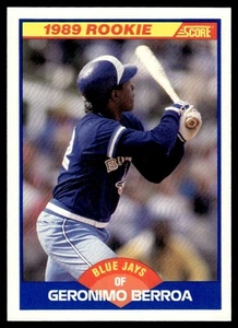 1989 Score Geronimo Berroa Toronto Blue Jays #632 - Picture 1 of 2