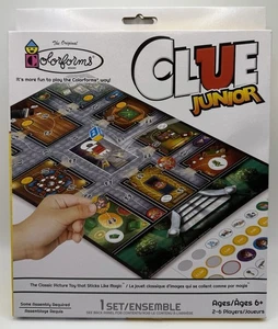 Colorforms Clue Junior Game FAST SHIPPING - Picture 1 of 4