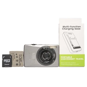 Canon Digital IXUS 75 7.1MP Digital Camera - Silver - FULLY FUNCTIONAL - Picture 1 of 8