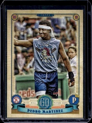 2019 Topps Gypsy Queen Pedro Martinez SP #310 Red Sox - Image 1 of 2
