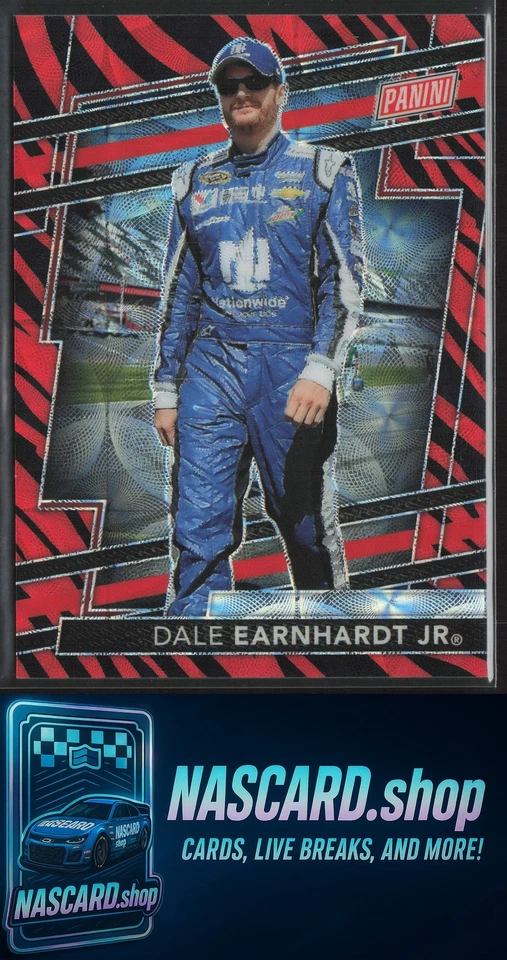 2024 Panini National Convention VIP Party Dale Earnhardt Jr. Tiger Stripes - Image 1 of 2