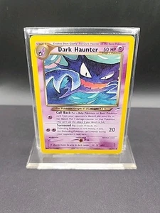 Dark Haunter 36/105 Neo Destiny Set Vintage Pokemon Card LP - Picture 1 of 3