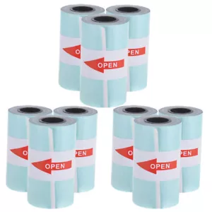 9 Rollen Bedruckbares Aufkleber Papier Rolle Direktes Thermopapier 57*30mm - Bild 1 von 6