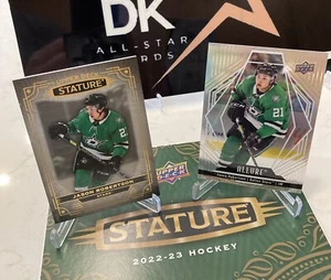 JASON ROBERTSON 2022-23 STATURA #59 E ALLURE #42 DALLAS STARS - Foto 1 di 3
