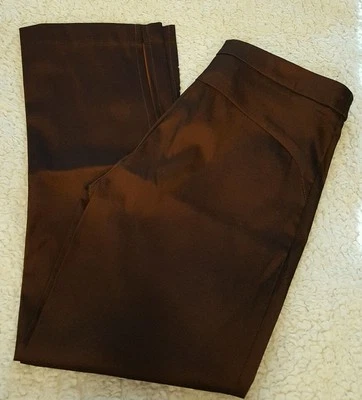 Pantalones de vestir para mujer XOXO talla 1 xs borgoña hechos en EE. UU. vintage  Foto 1 de 4