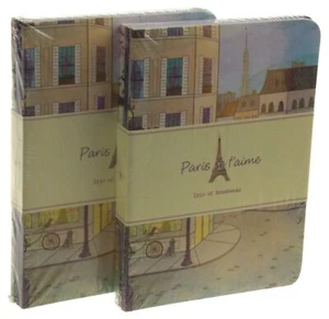 Life Canvas Paris Trio Notebooks Lot 2 Lined Dot Grid Square Ruled Page Gift Lot - Picture 1 of 2