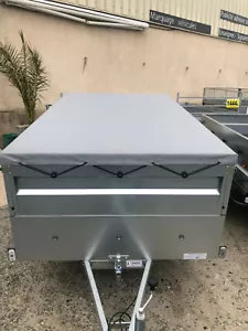 Bâche imperméable pour remorque 230 x 130 cm avec sandow - Foto 1 di 2