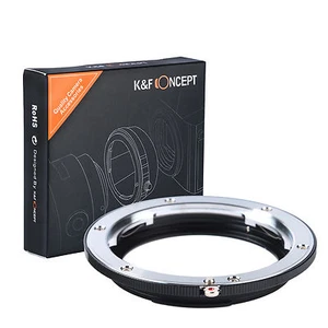 Adattatore attacco obiettivo K&F Concept per obiettivo LEICA R a corpo fotocamera Canon EOS EF 70D - Foto 1 di 8