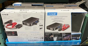 Type S 8000MAH Portable 12V Jump Starter & Power Bank Flashlight LCD AC530171-1. - Bild 1 von 12