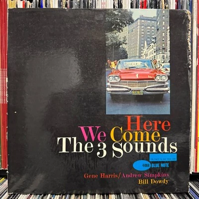 THE 3 SOUNDS - HERE WE COME (VINYL LP)  1961  RARE BLUE NOTE!!  BLP 4088 / THREE - Image 1 of 4