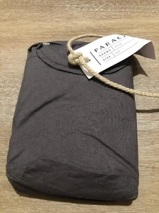 PARACHUTE Percale Euro Sham In Slate Cotton Percale NEW!! $49 Retail! - Picture 1 of 4