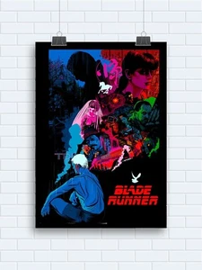 Blade Runner Movie Black Poster Size 16" x 20" - Picture 1 of 1