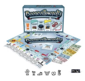 Booneville-opoly Brettspiel Booneville Mississippi Neu-geöffnete Verpackung, versiegelter Inhalt - Bild 1 von 1
