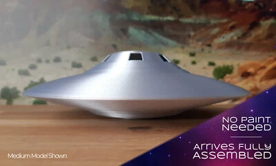 Bob Lazar Inspired UFO Model S4/Area 51 - Retro / Sci Fi / Geek Gift -3D Printed - Image 1 of 4