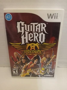 Nintendo Wii Guitar Hero Aerosmith 2008 CIB Tested - Picture 1 of 4