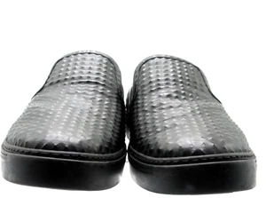 Herren MCM Schwarz Low Top Italienische Skate Turnschuhe Größe 46 EUR, 13 USA - Bild 1 von 11
