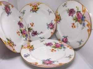 Epiag China Tschechoslowakei BRAUTROSE 5522 4 Tassen Teller gebraucht - Bild 1 von 2