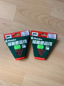1 Packung = 5 Stk. Metabo Dreieckschleiferschleifpapier K 80 Nr. 24942 - Bild 1 von 1