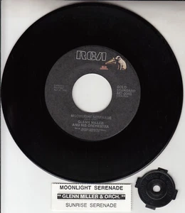 GLENN MILLER Moonlight Serenade 7" 45 rpm record NEW + juke box title strip - Picture 1 of 1