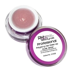 15ml Polyacryl UV Gel Acrylgel Make-Up Nude Glitter LED Aufbaugel Nagel Design - Bild 1 von 2