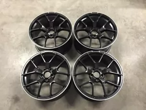 19" C63 AMG 507 Style Wheels Satin Black Machined Mercedes C E Class W212 W204. - Picture 1 of 7