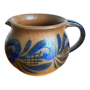 VINTAGE CERAMIC ROTHENBURG GERMANY POTTERY PITCHER 1992 - Picture 1 of 11
