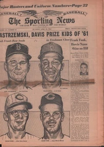 The Sporting News April 19 1961 St louis Willie Davis 052218DBE2 - Picture 1 of 1