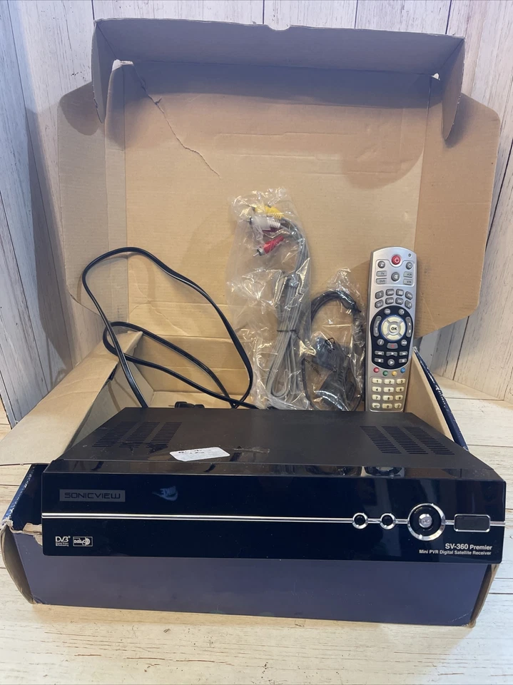 Sonicview SV-360 Premier Mini PVR Digital Satellite Receiver With Sv-360 Control - Image 1 of 4
