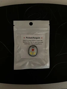 Pocket Penguin Hug, Resin Penguin Mini Cute Special Hug Penguin Gift, Birthday - Picture 1 of 1