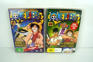 One Piece Shonen Jump DVD: King of the Pirates 01 & Circus Comes to Town 02 (R4) - Picture 1 of 10